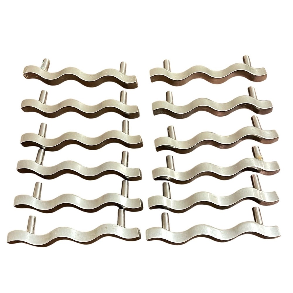 Stainless Steel Hickory P2161-SS Wave Zig-Zag Cabinet Handle Pull 3.75" KBC 2004